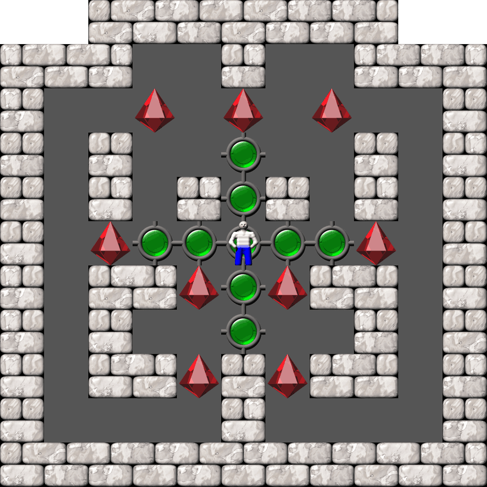 Sokoban Mario Bonenfant collection level 18